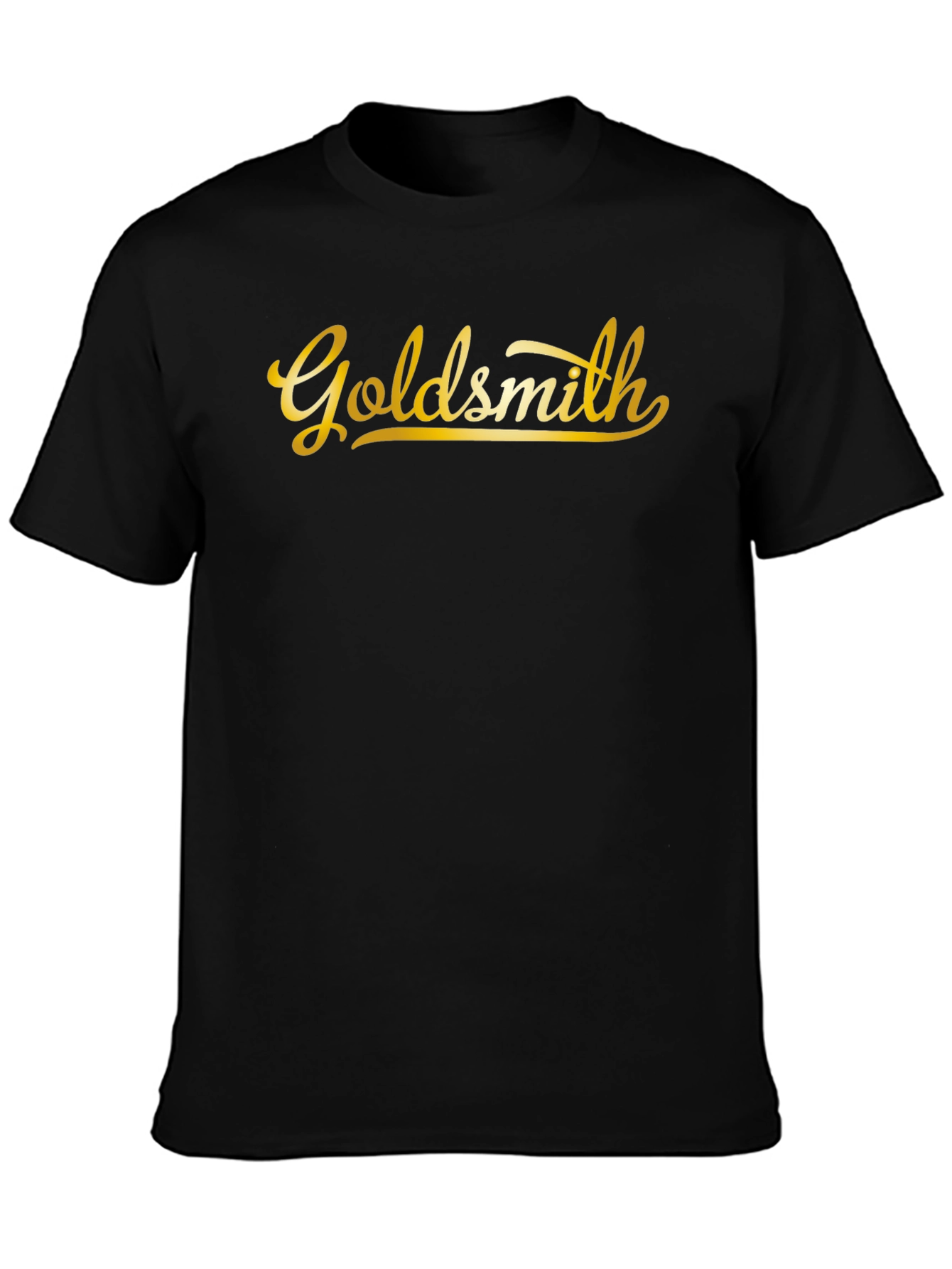 Goldsmith Graphic Tee - Stylish Black T-Shirt