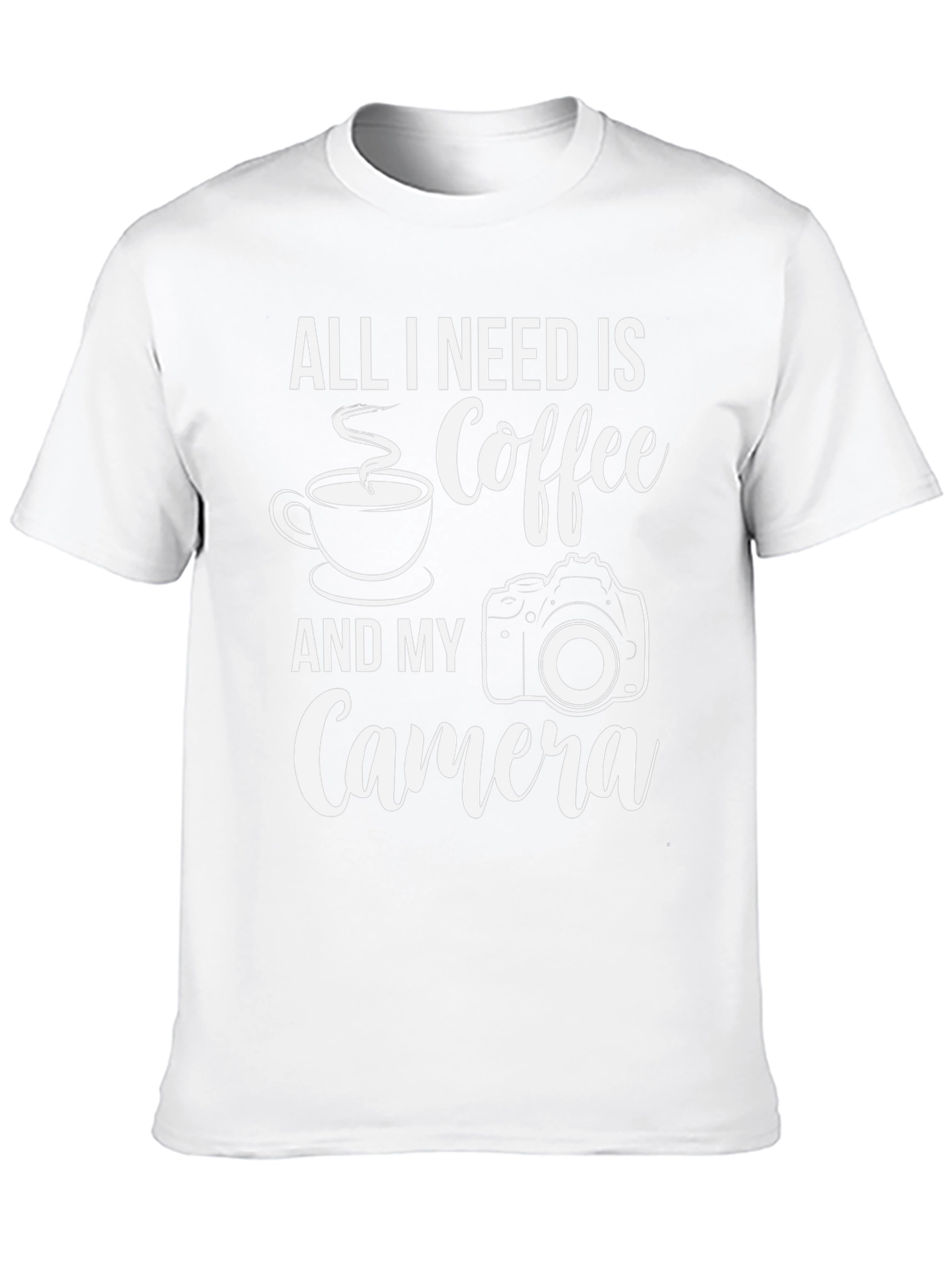 Coffee and Camera Graphic Tee - Photographers Dream