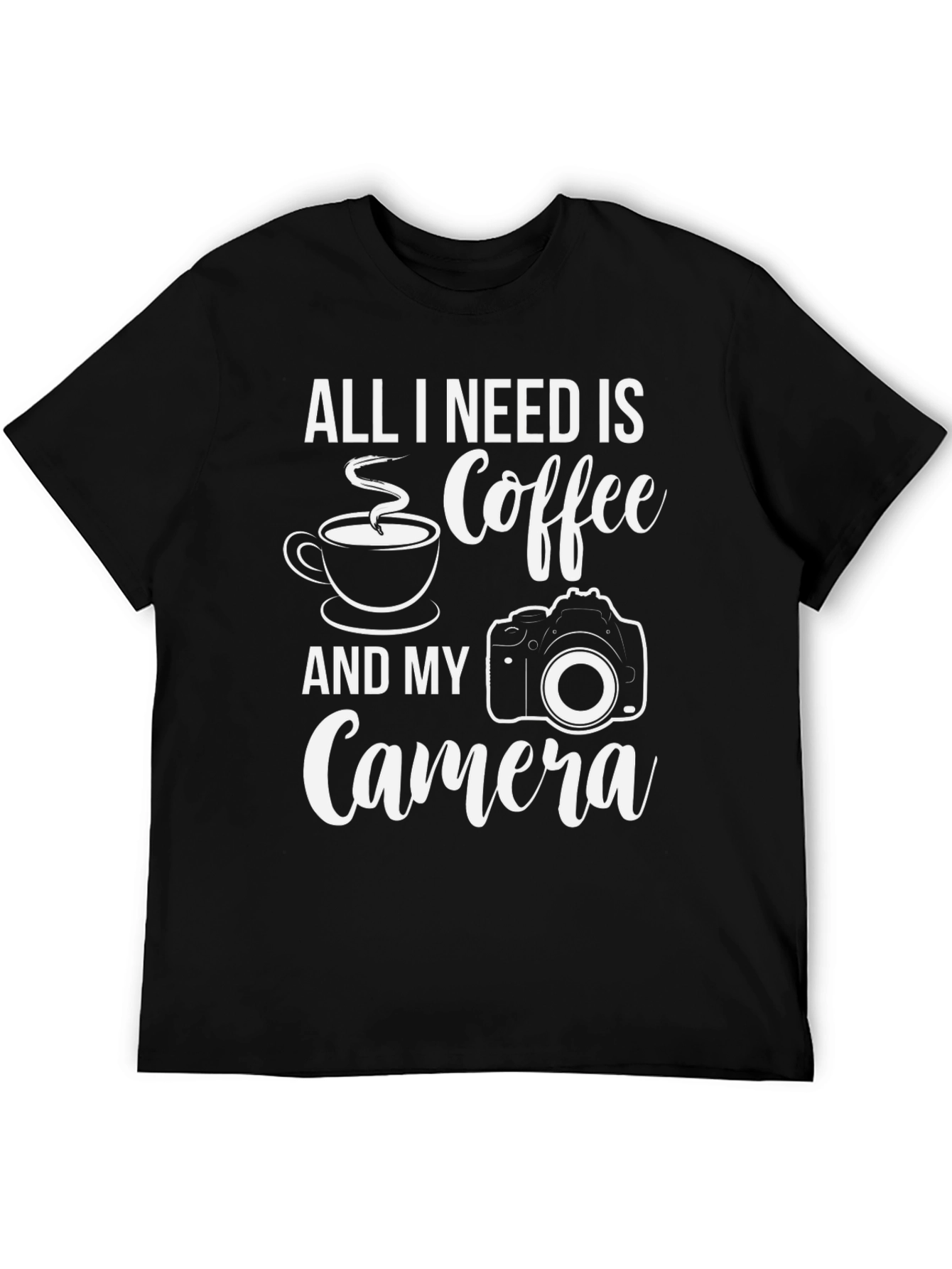 Coffee and Camera Graphic Tee - Photographers Dream