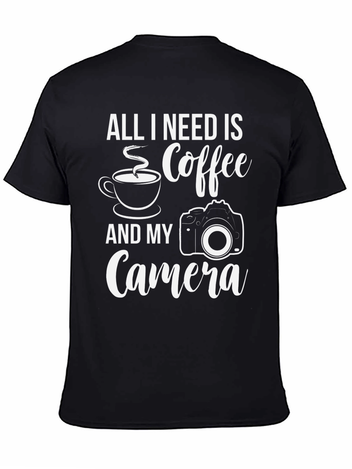 Coffee and Camera Graphic Tee - Photographers Dream