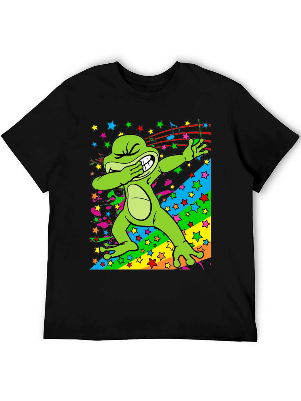 Dabbing Frog Graphic T-Shirt
