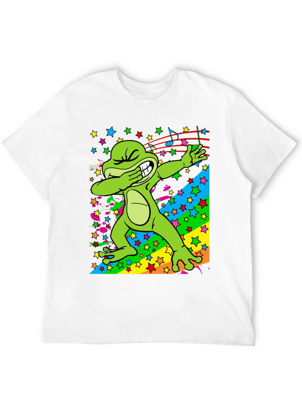 Dabbing Frog Graphic T-Shirt