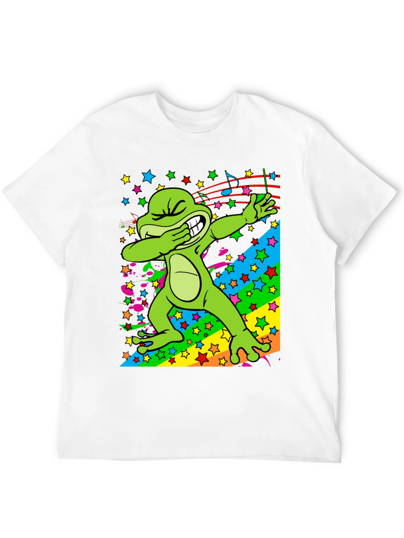 Dabbing Frog Graphic T-Shirt
