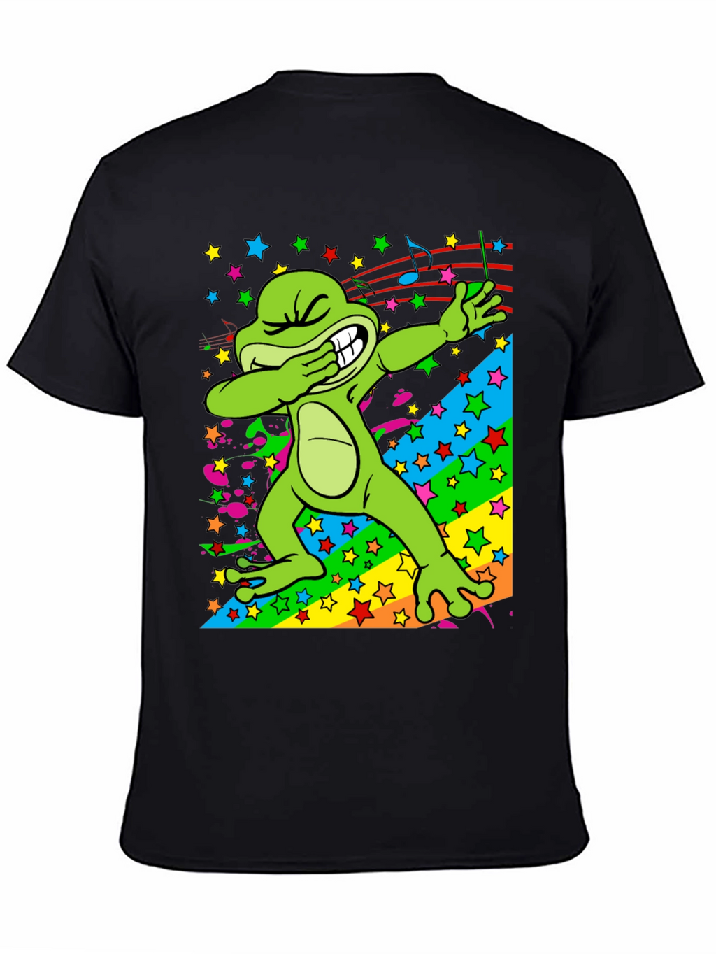 Dabbing Frog Graphic T-Shirt