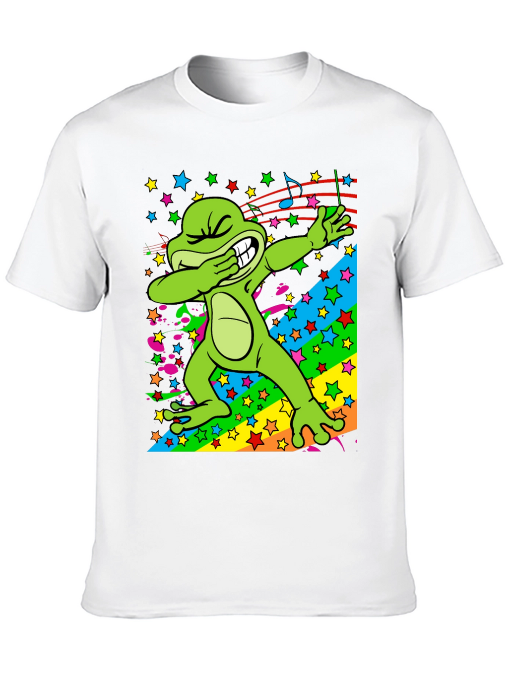 Dabbing Frog Graphic T-Shirt