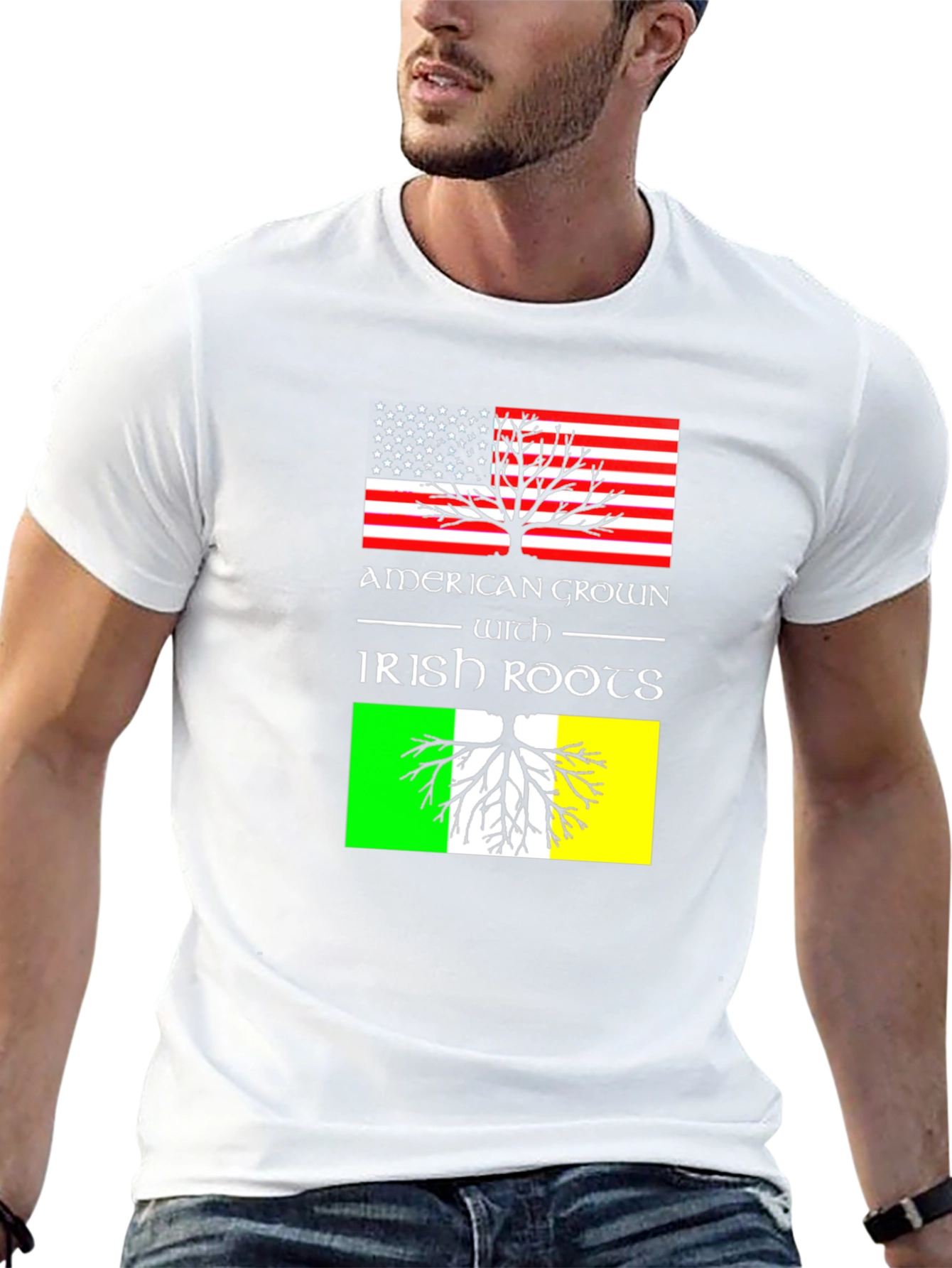 American Grown with Irish Roots T-Shirt
