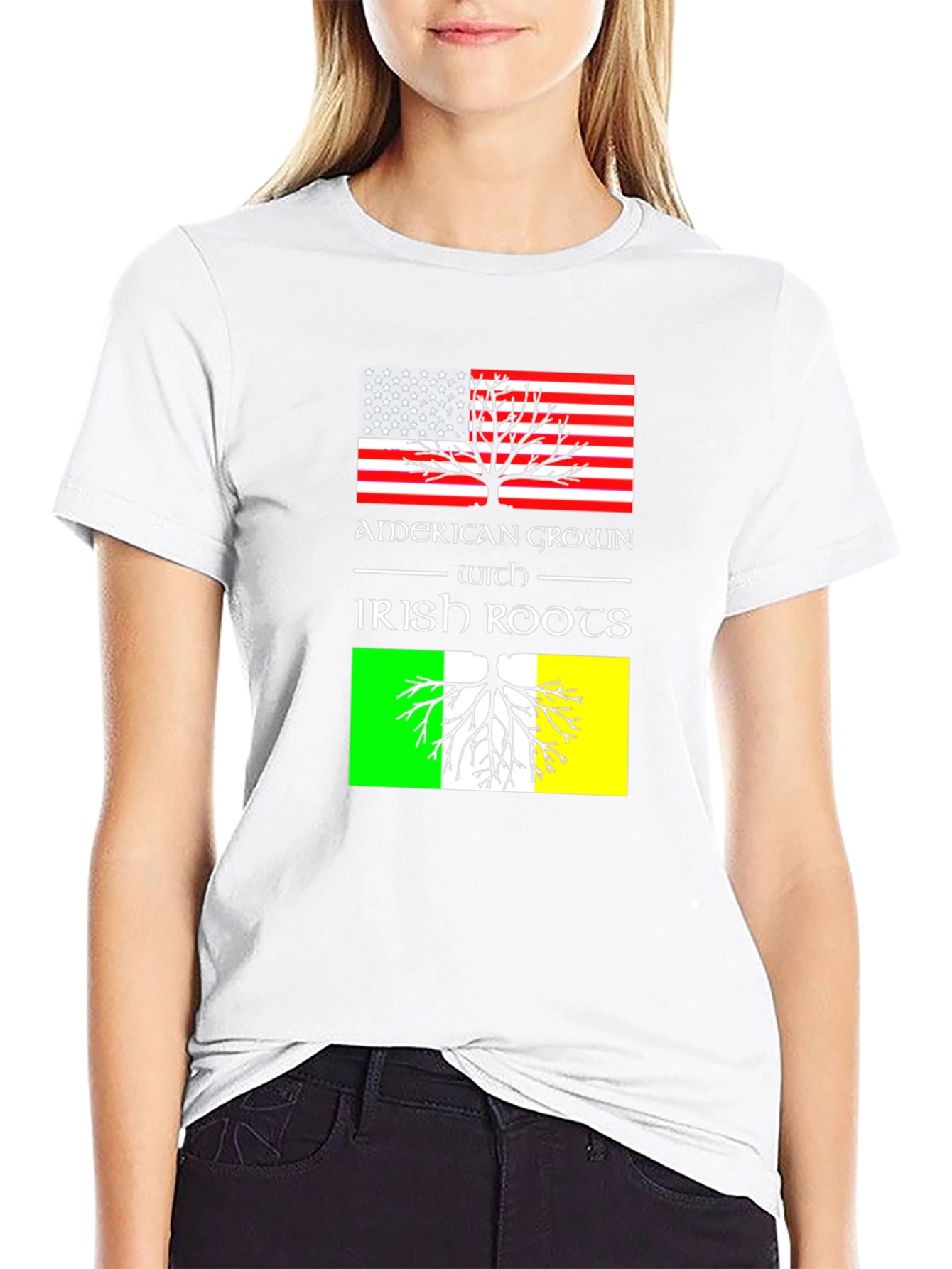 American Grown with Irish Roots T-Shirt