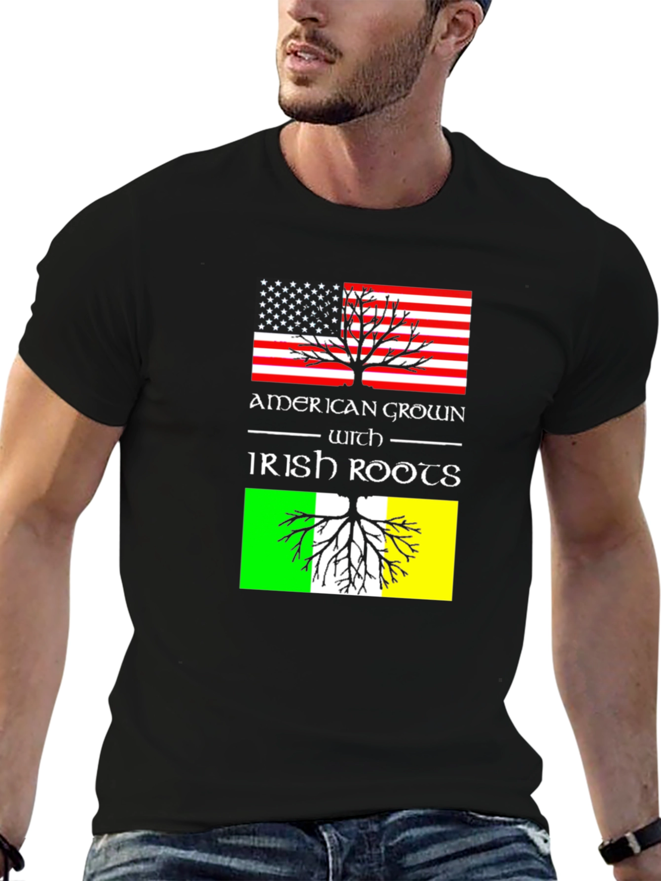 American Grown with Irish Roots T-Shirt