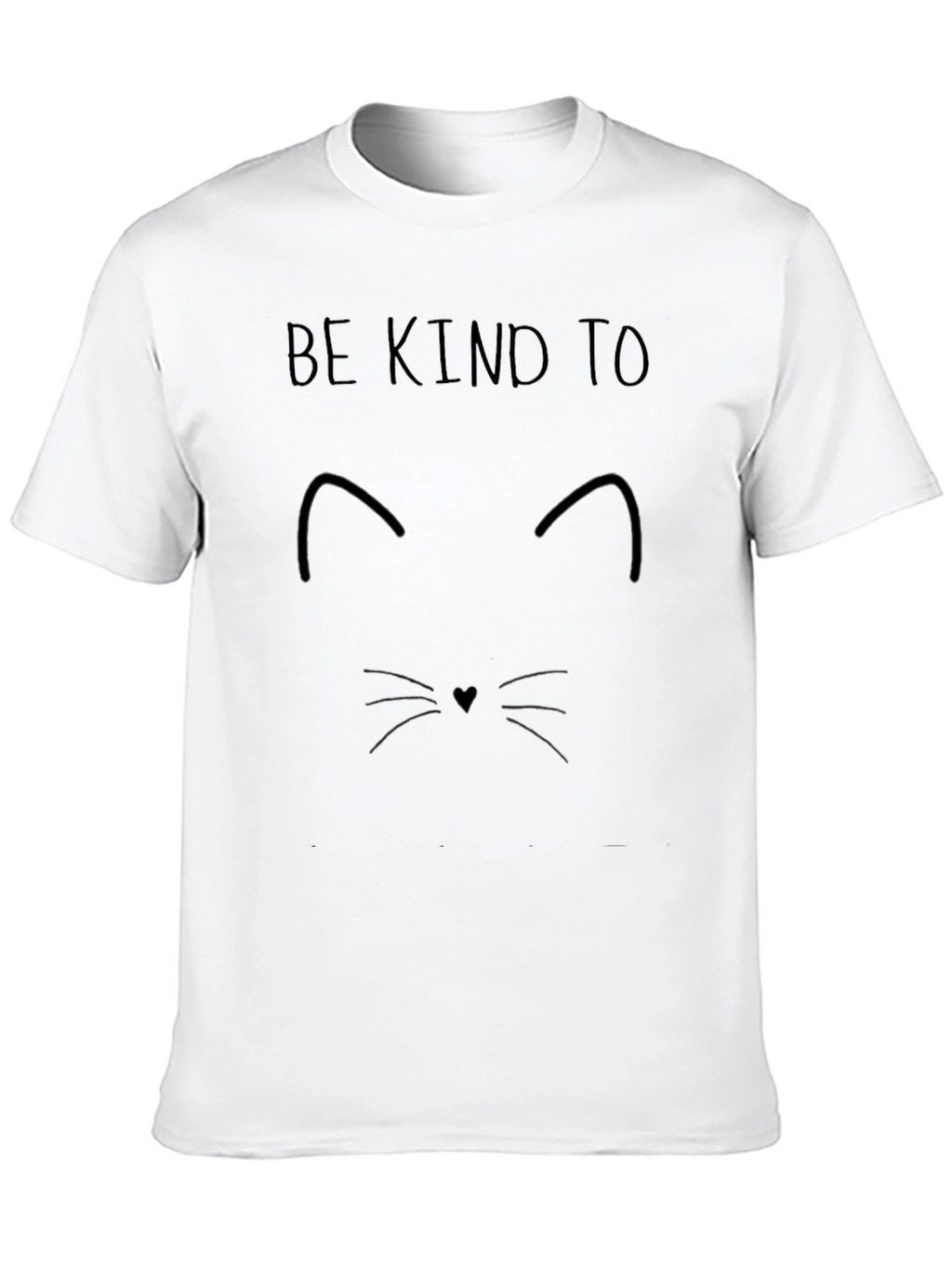 Be Kind to Cats Black T-Shirt
