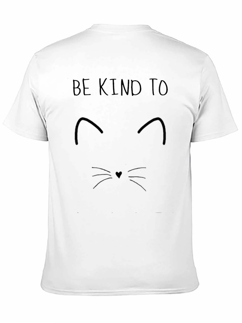 Be Kind to Cats Black T-Shirt