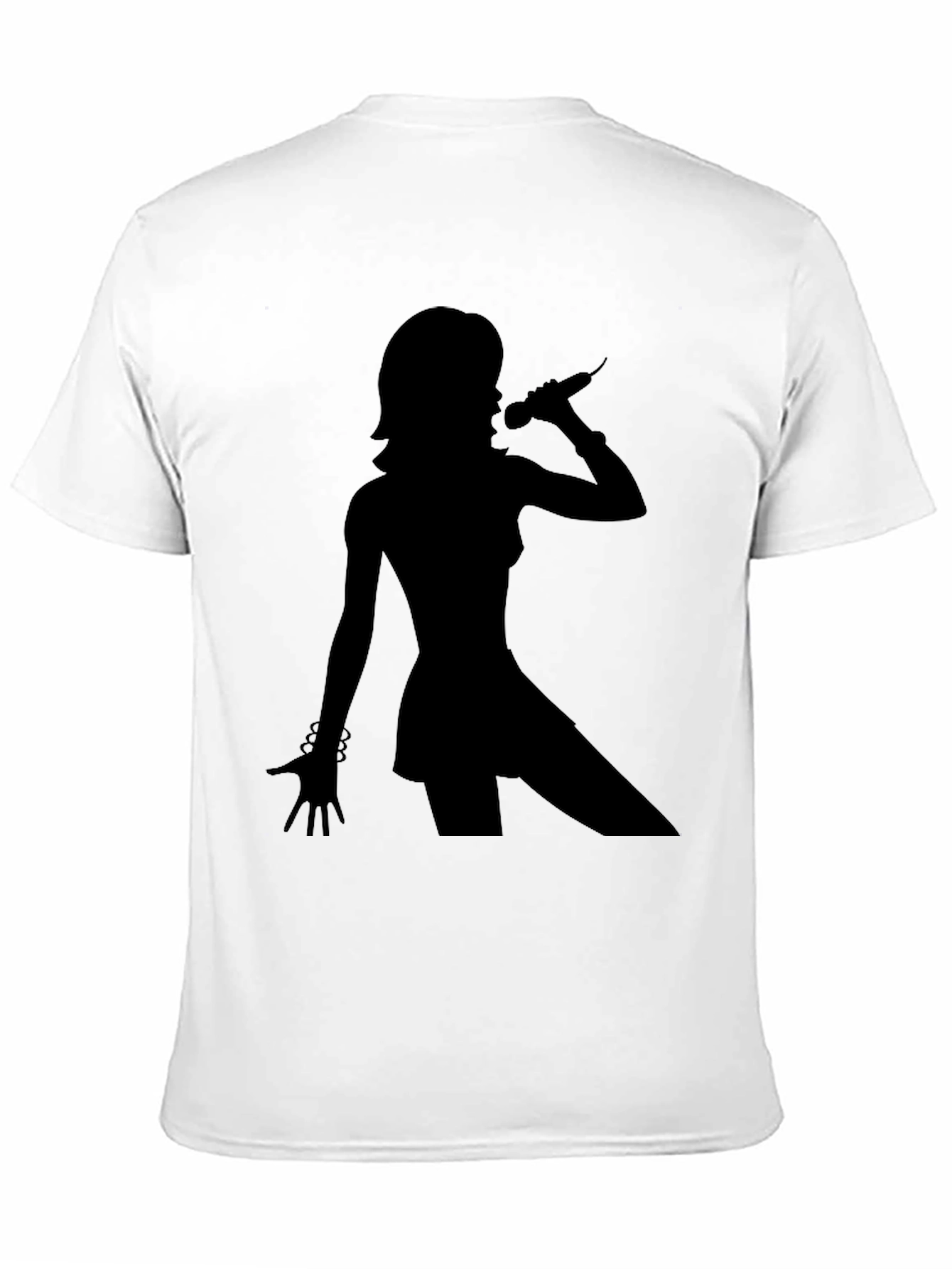 Singer Silhouette Black T-Shirt