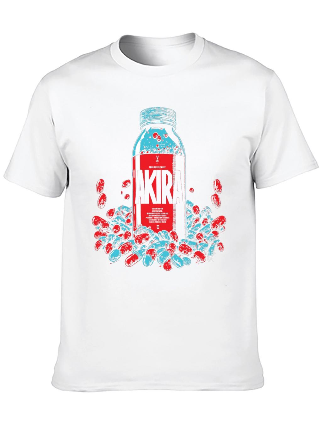 Akir Pill Bottle Graphic Tee