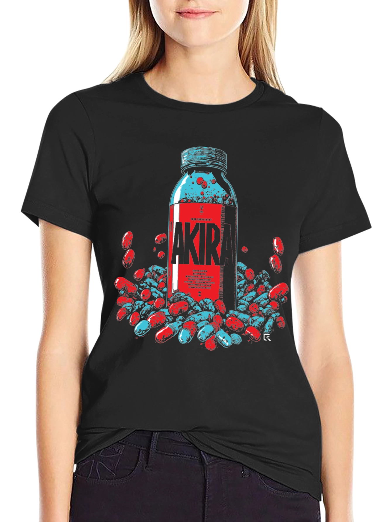 Akir Pill Bottle Graphic Tee