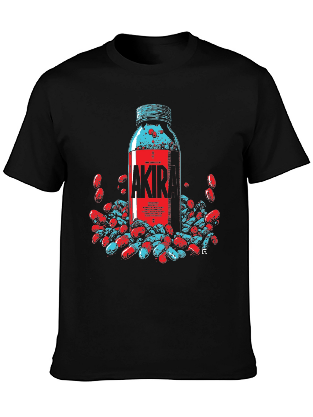 Akir Pill Bottle Graphic Tee