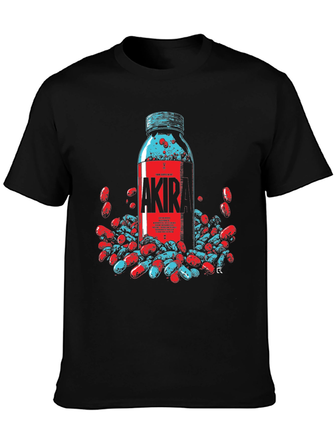 Akir Pill Bottle Graphic Tee