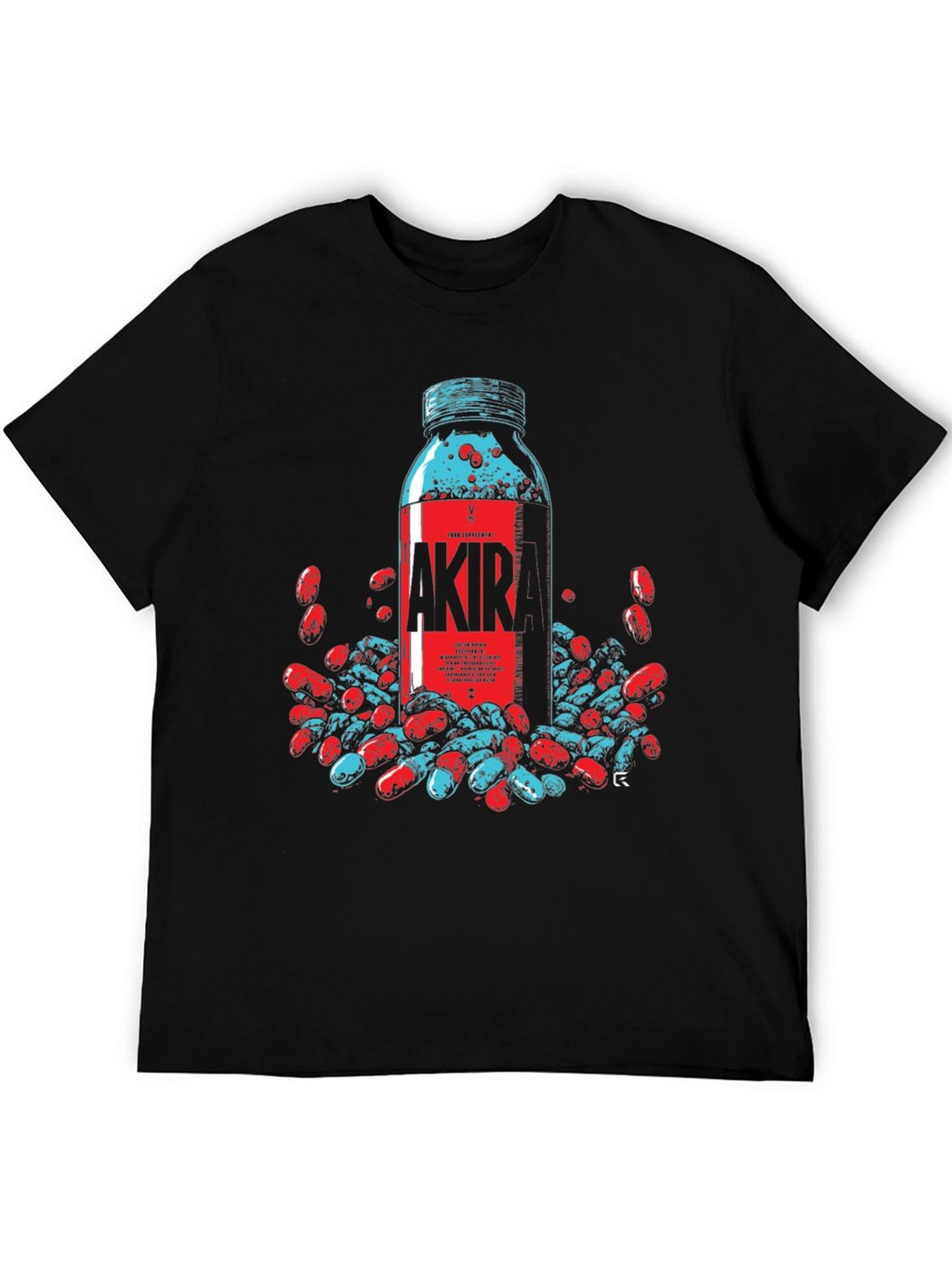 Akir Pill Bottle Graphic Tee