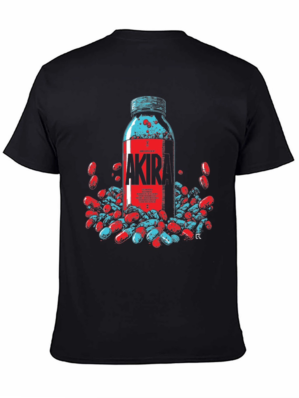 Akir Pill Bottle Graphic Tee