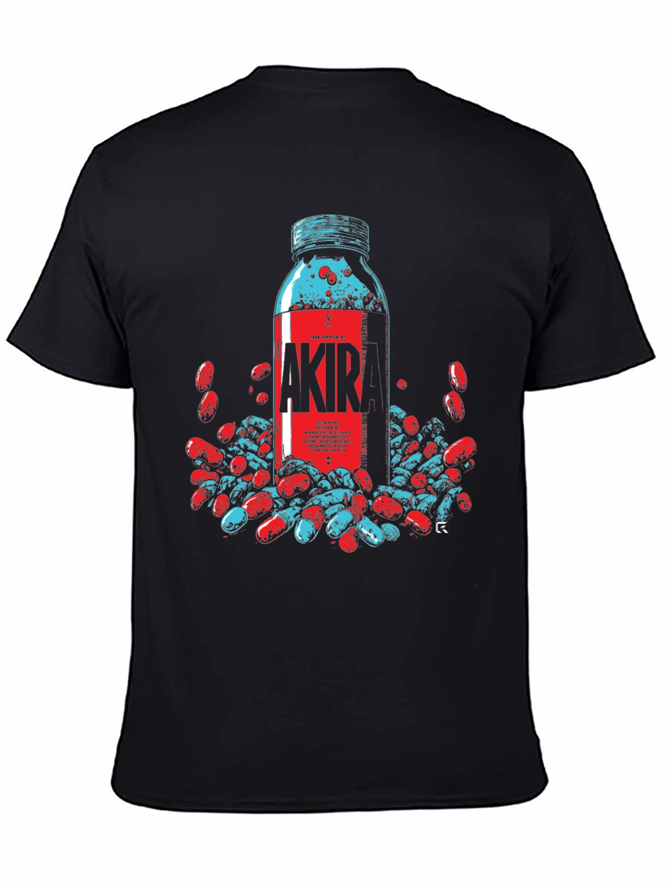 Akir Pill Bottle Graphic Tee