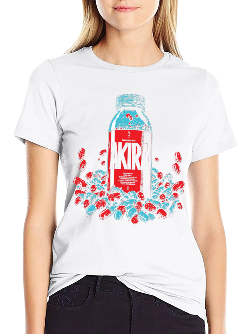 Akir Pill Bottle Graphic Tee