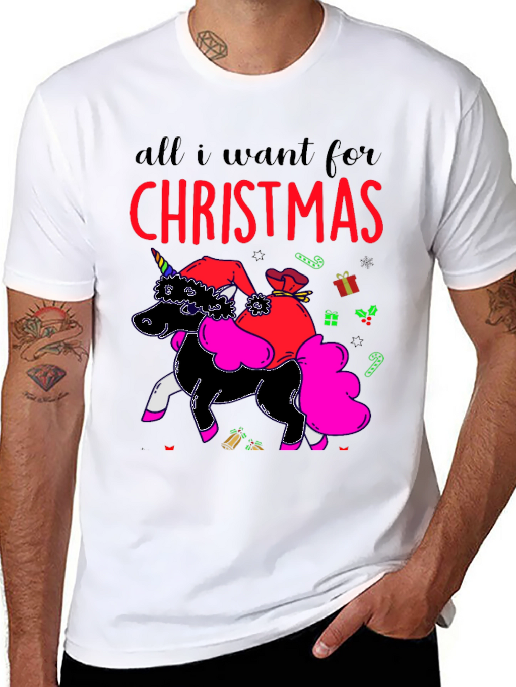 Christmas Unicorn T-Shirt