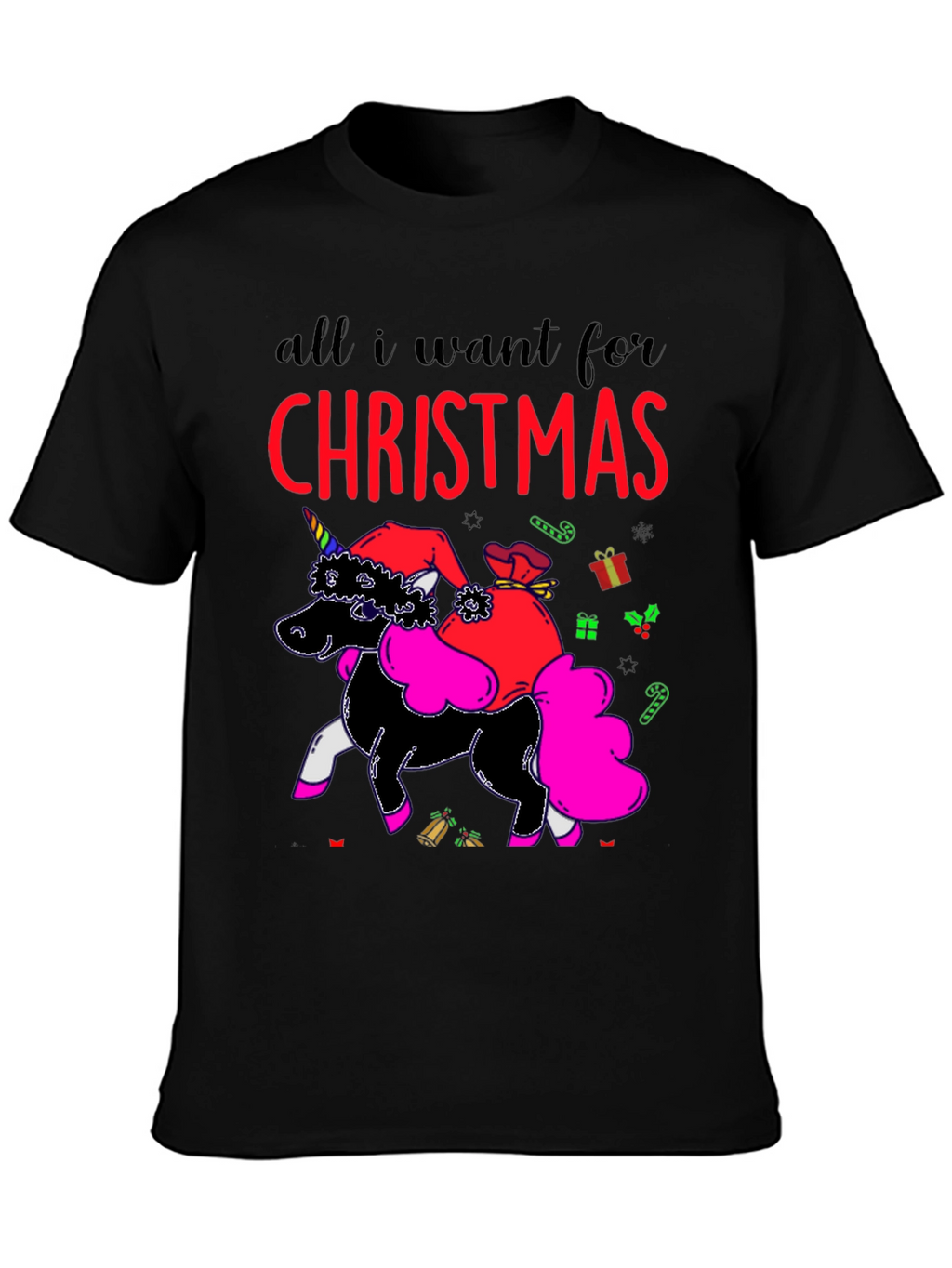 Christmas Unicorn T-Shirt