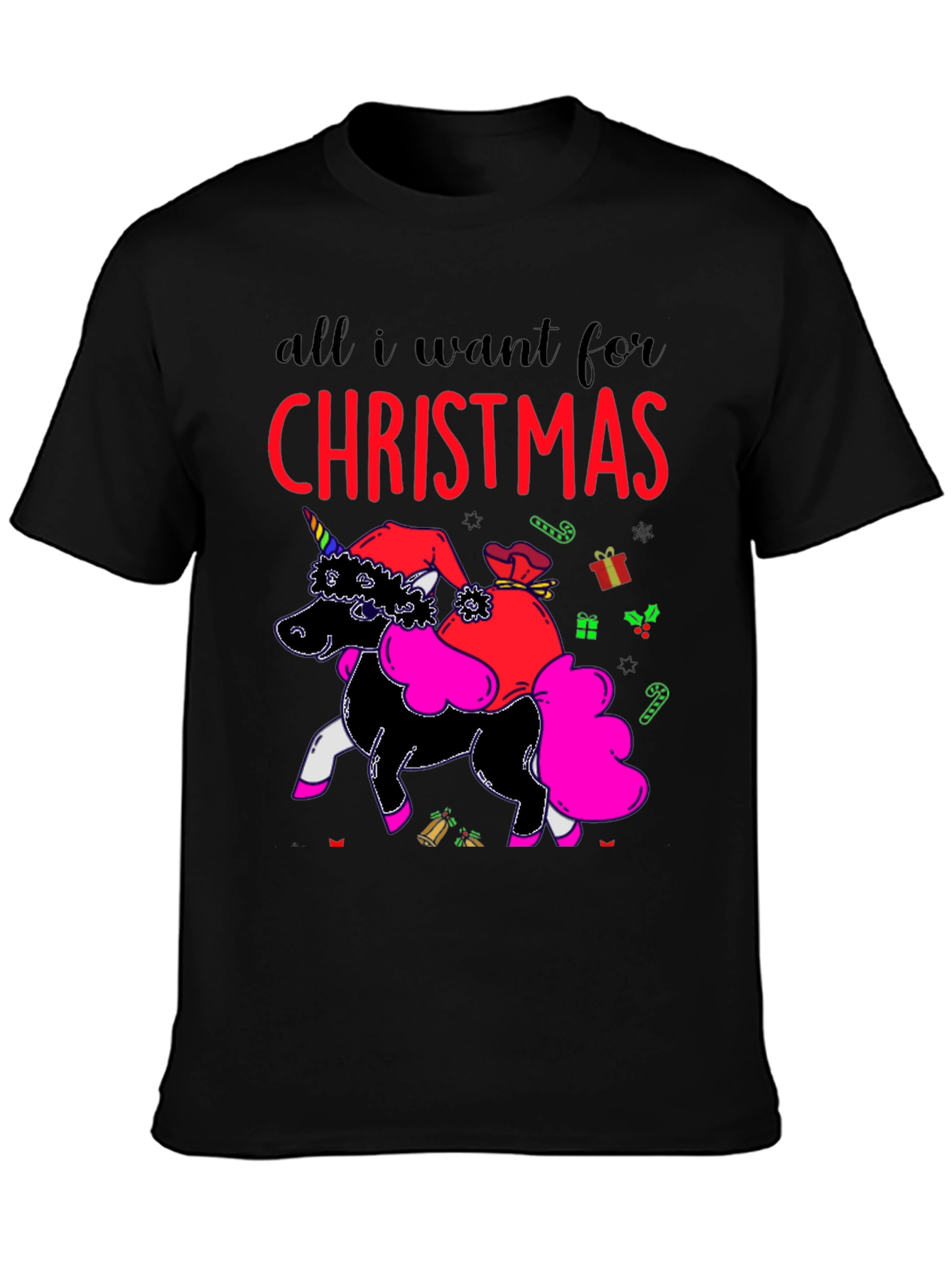 Christmas Unicorn T-Shirt