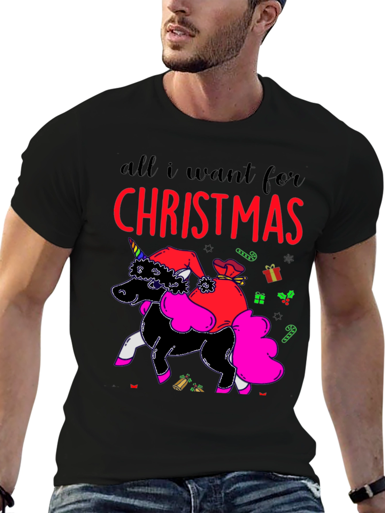 Christmas Unicorn T-Shirt