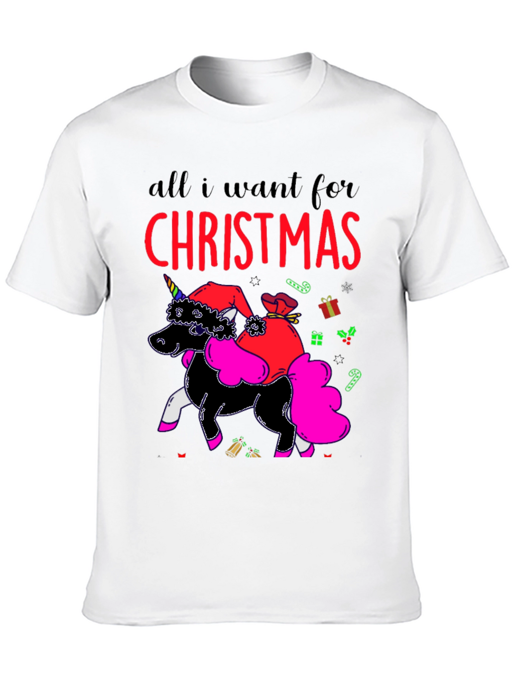 Christmas Unicorn T-Shirt