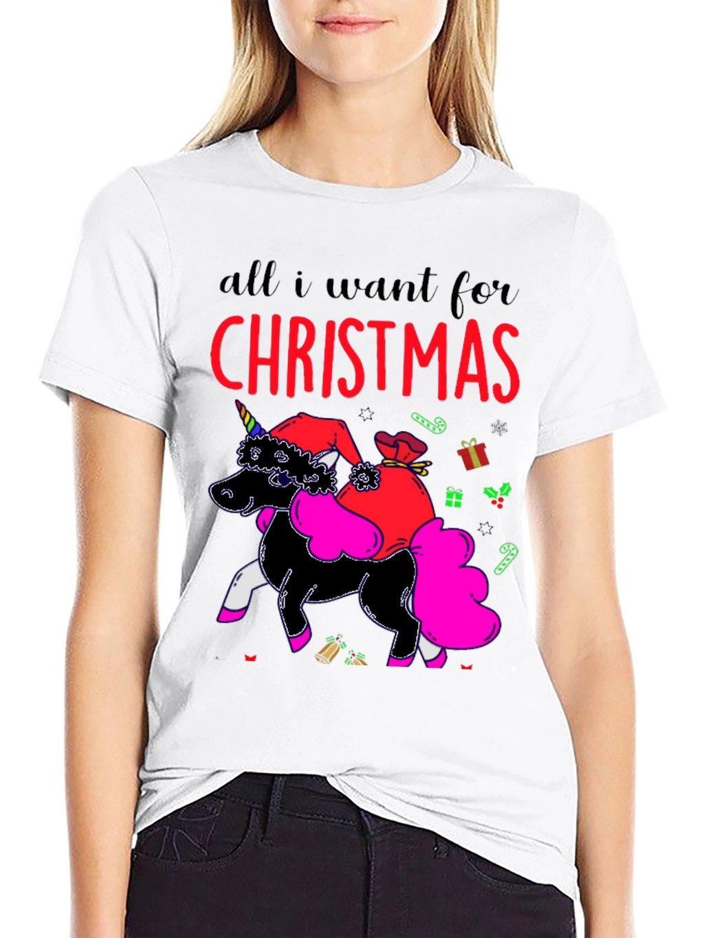 Christmas Unicorn T-Shirt