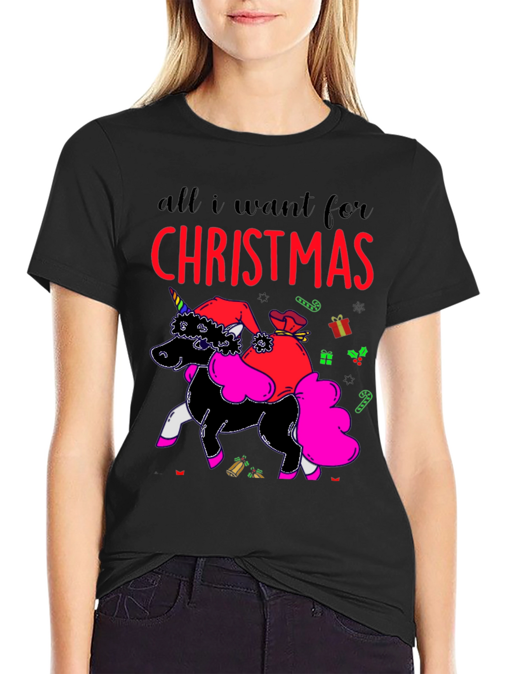 Christmas Unicorn T-Shirt