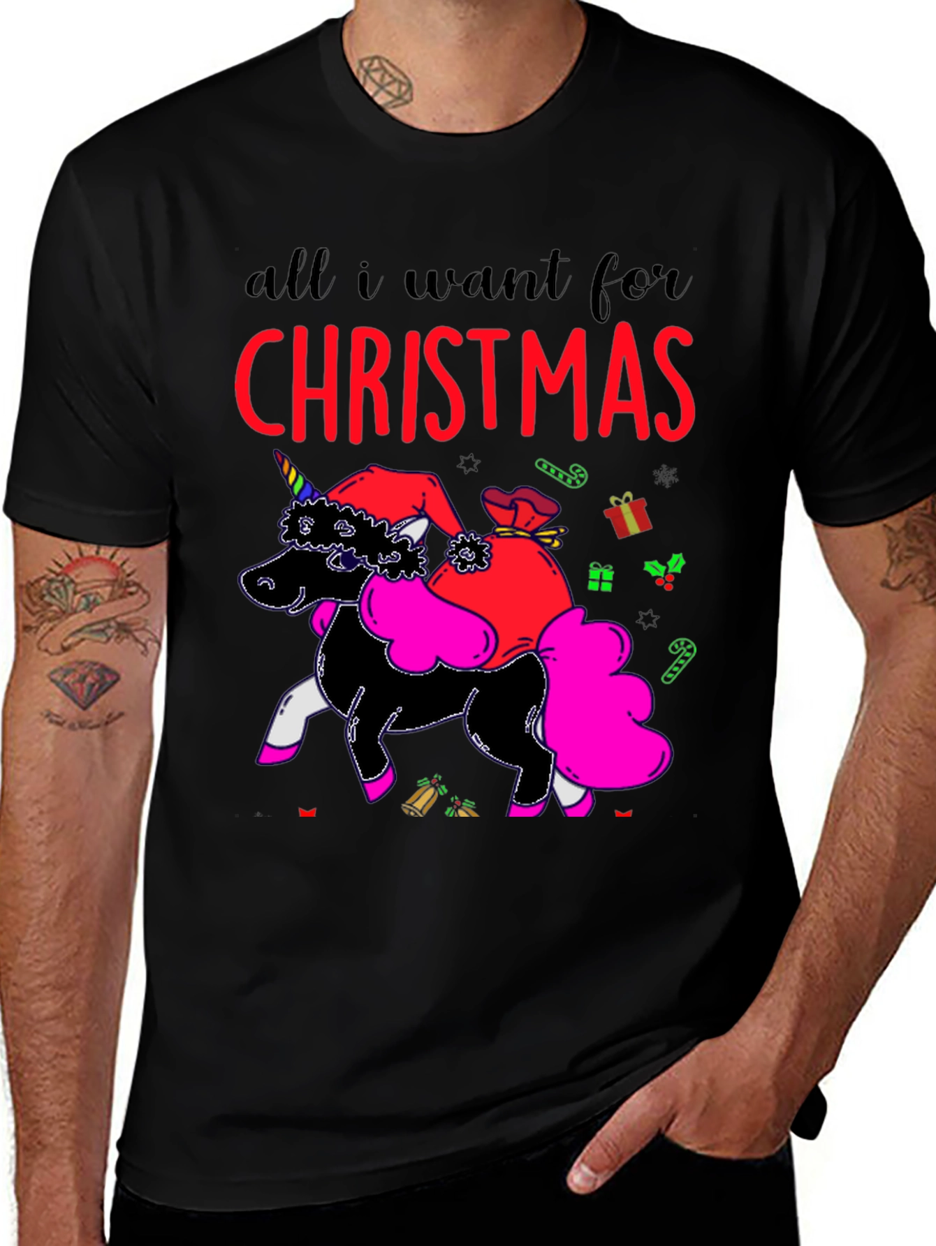 Christmas Unicorn T-Shirt