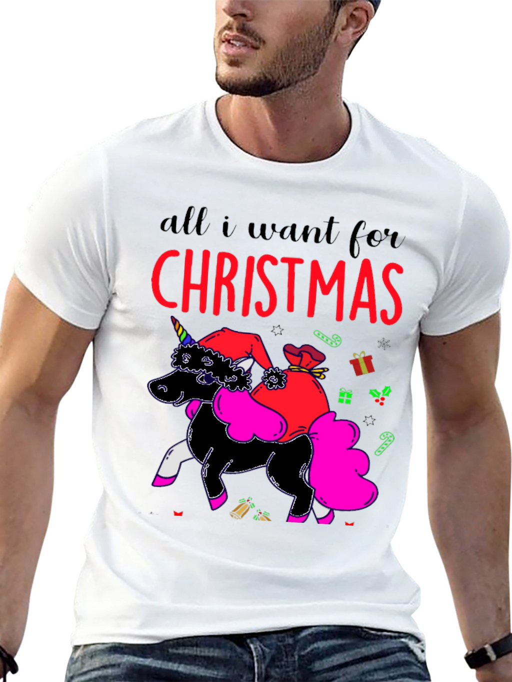 Christmas Unicorn T-Shirt