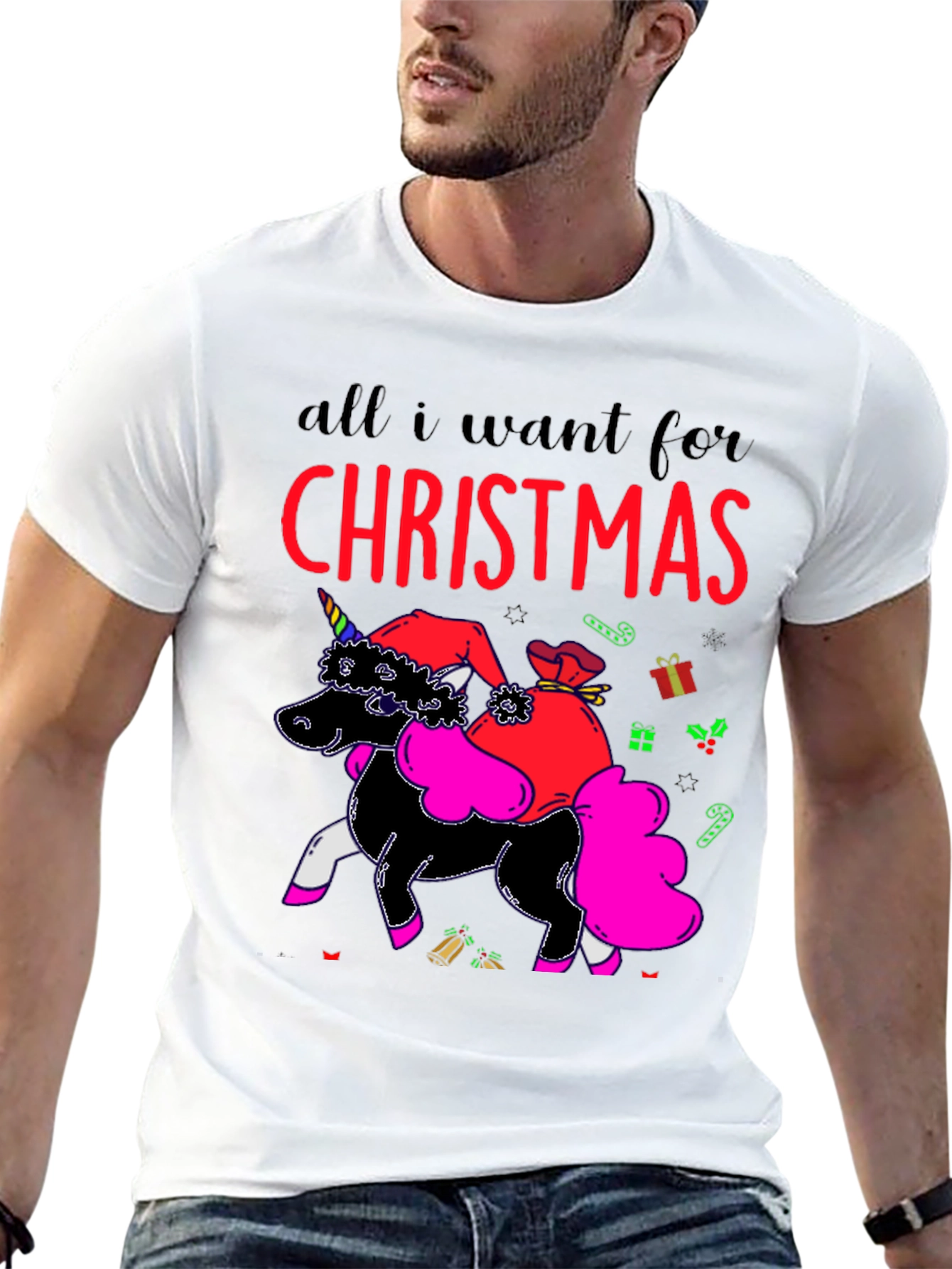 Christmas Unicorn T-Shirt