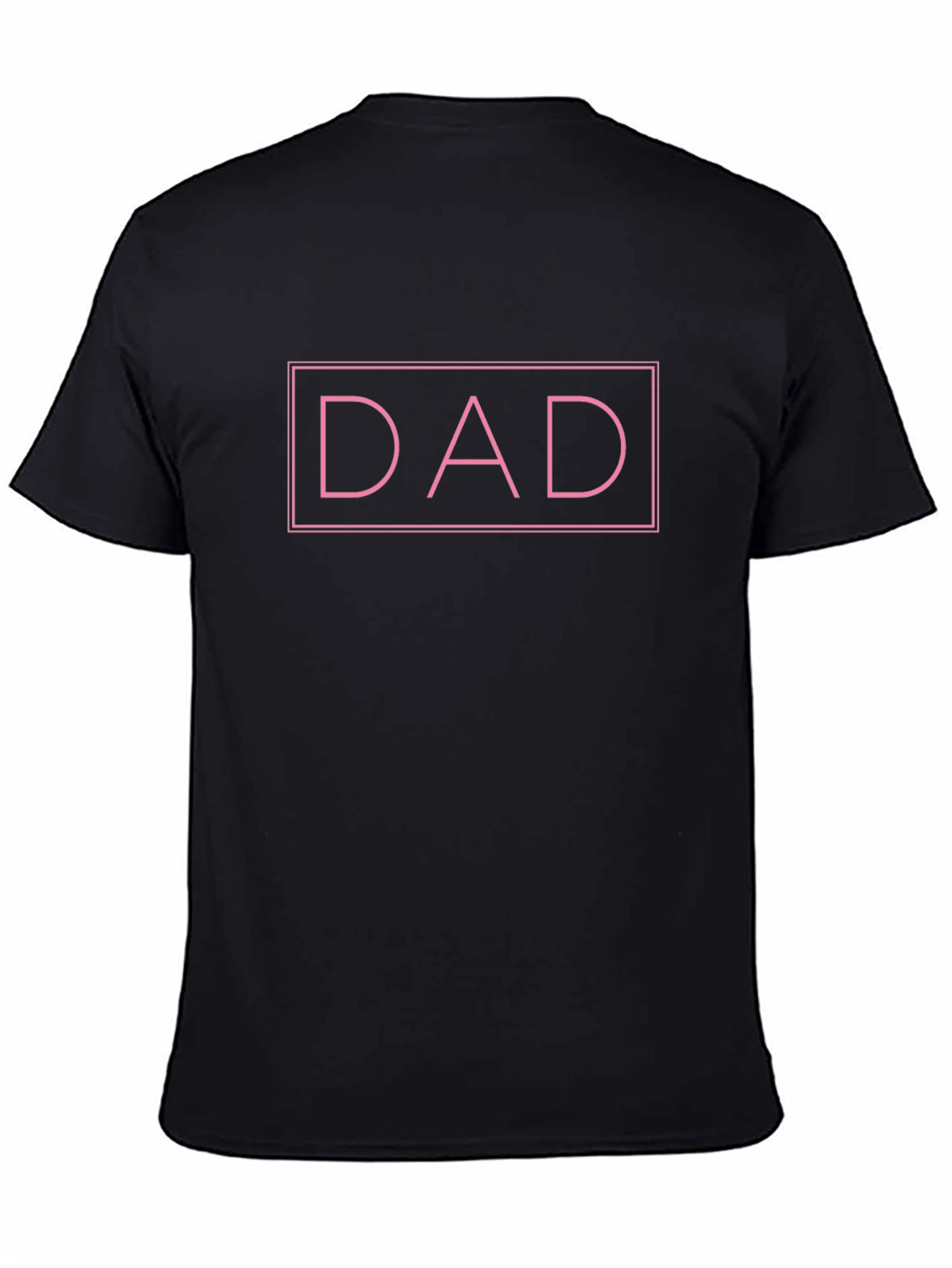 Dad Graphic Tee - Pink Outline