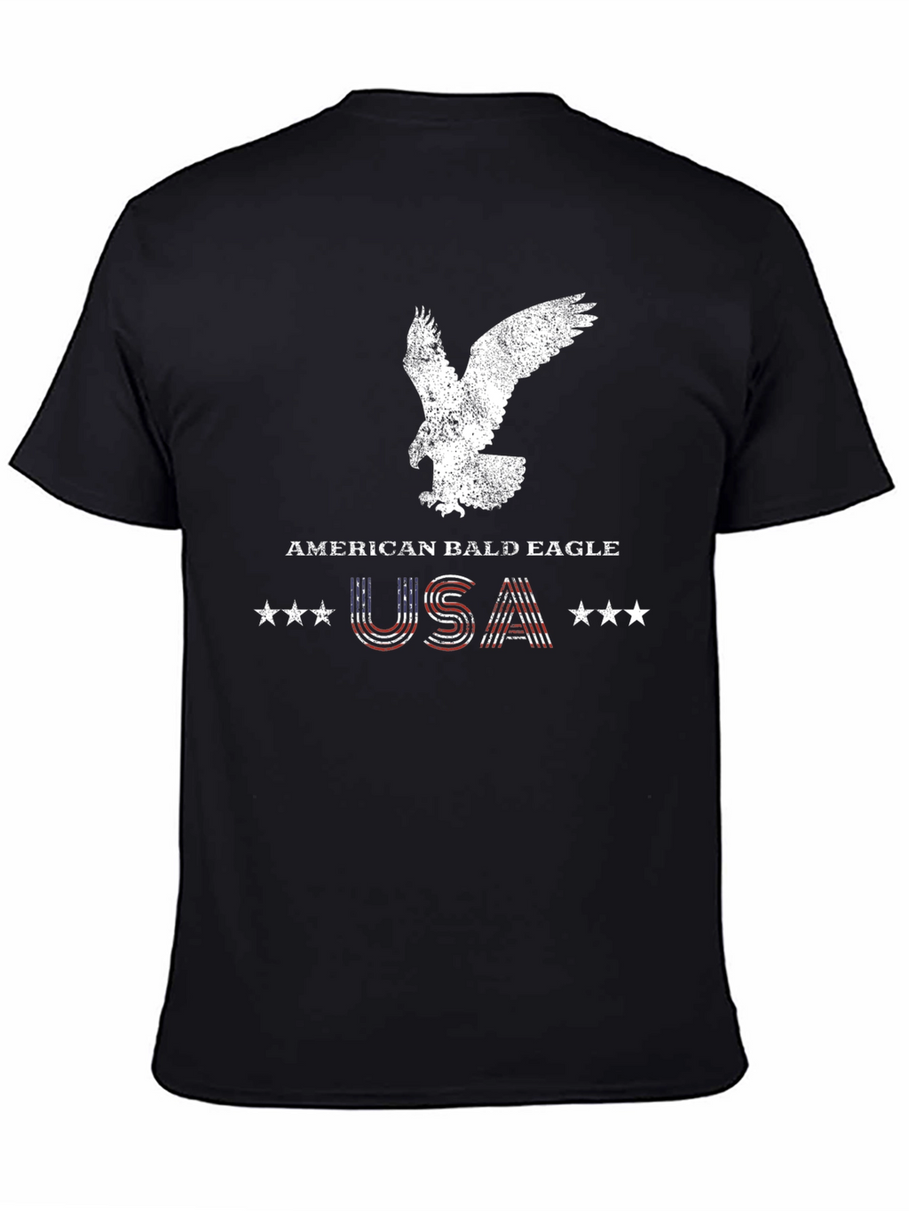 American Bald Eagle USA Graphic Tee