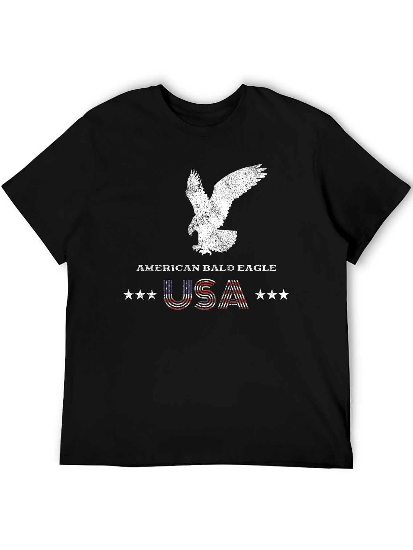 American Bald Eagle USA Graphic Tee