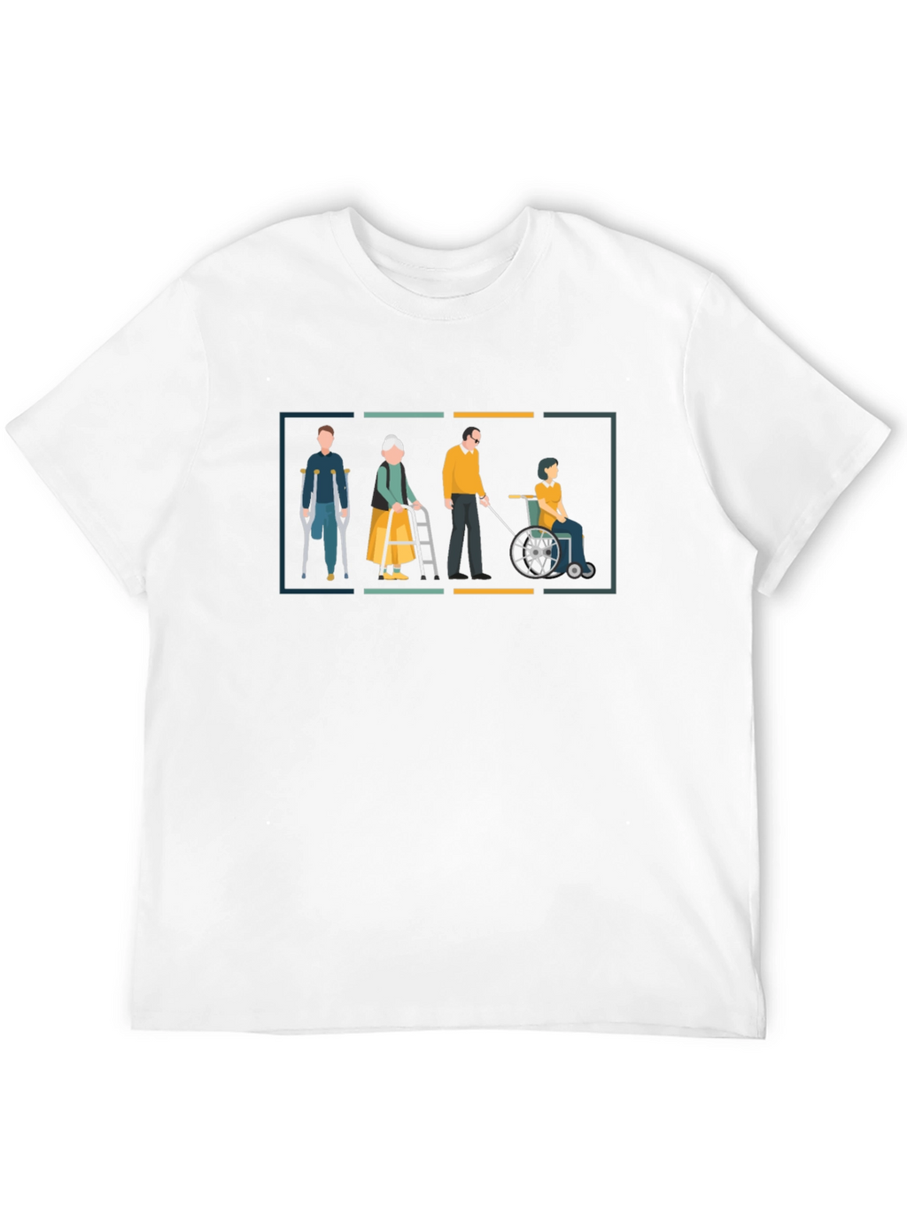 Disability Awareness Graphic Tee - Black