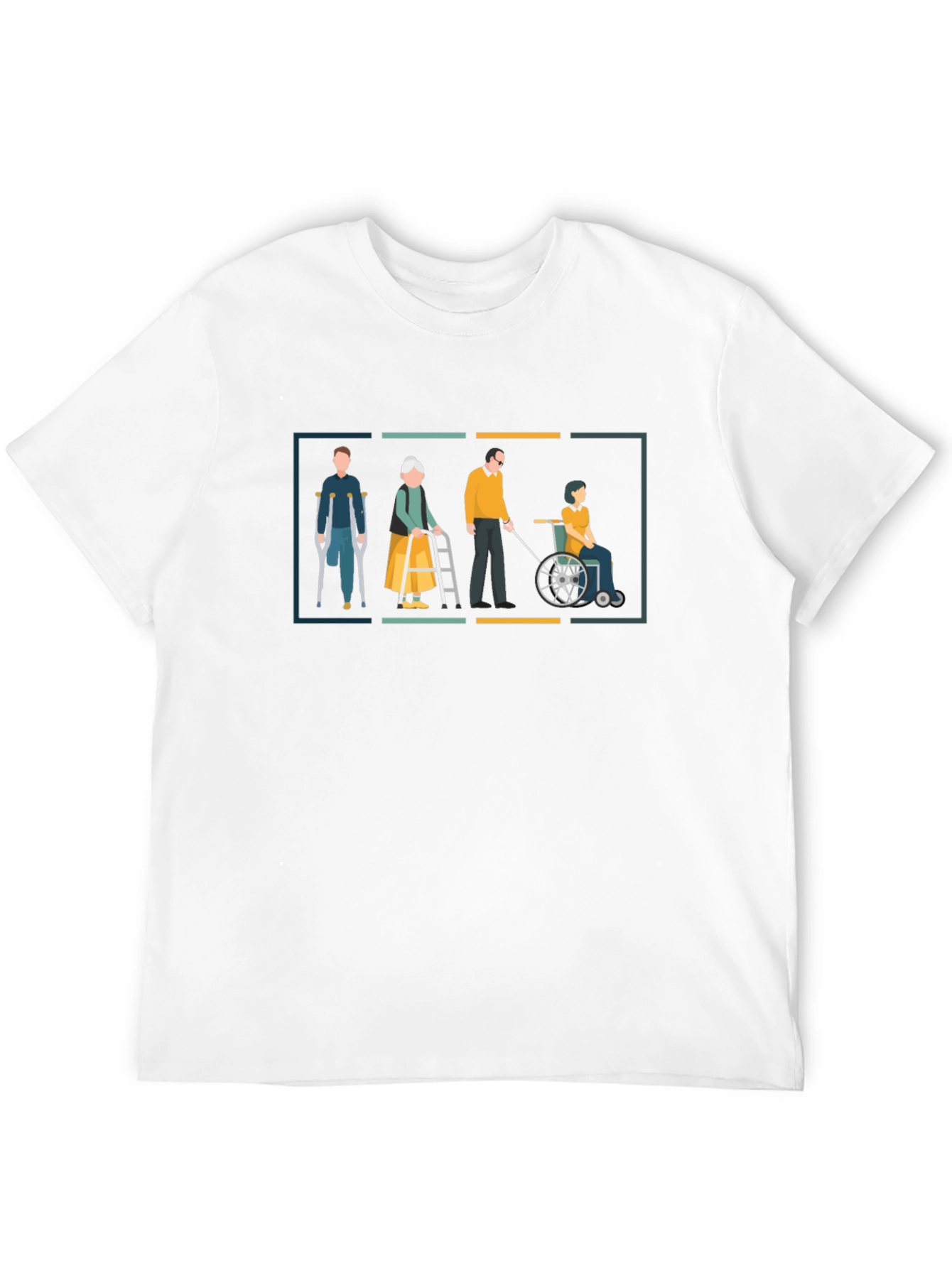 Disability Awareness Graphic Tee - Black