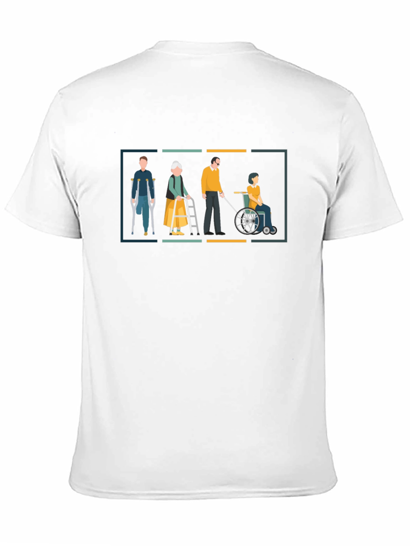 Disability Awareness Graphic Tee - Black