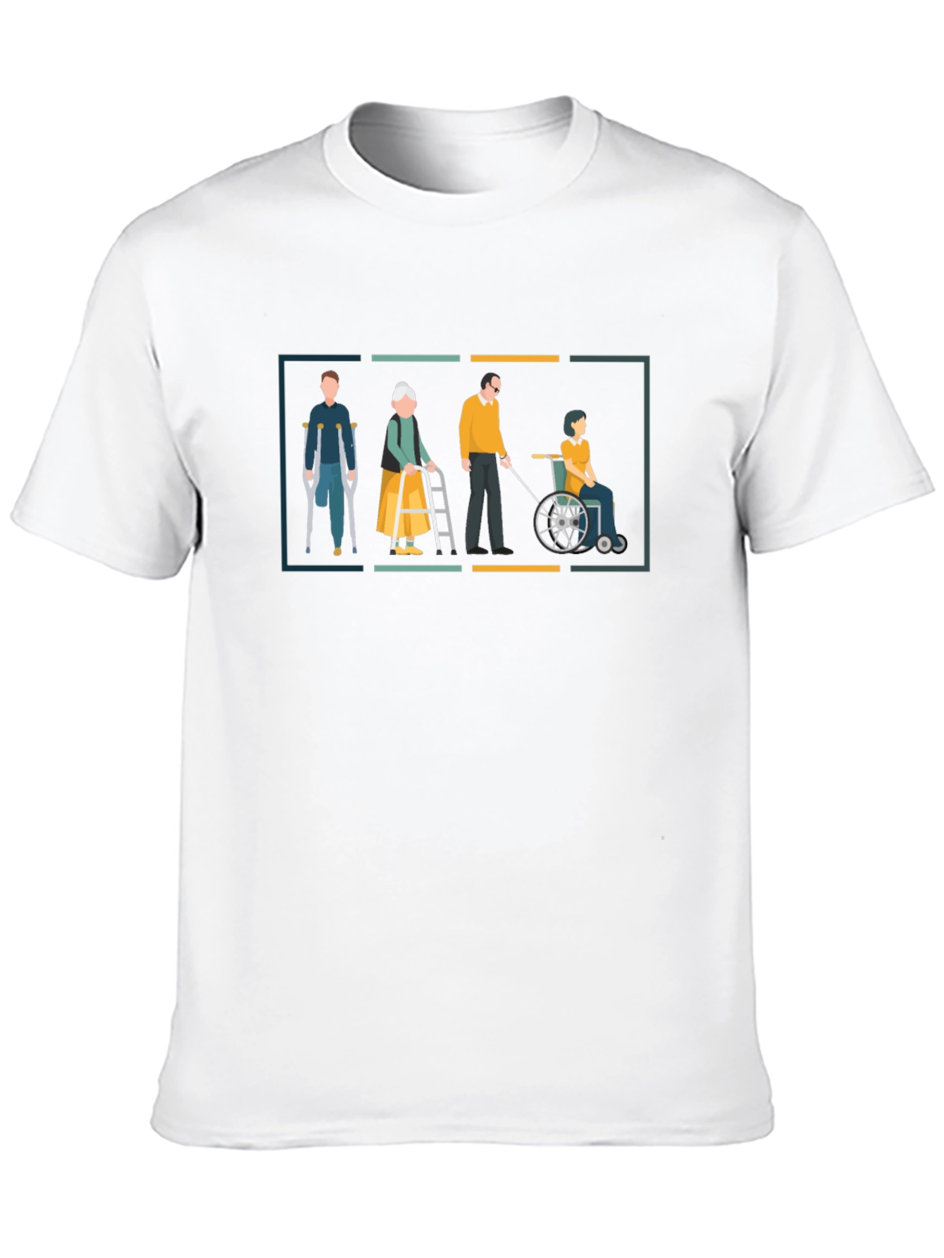 Disability Awareness Graphic Tee - Black