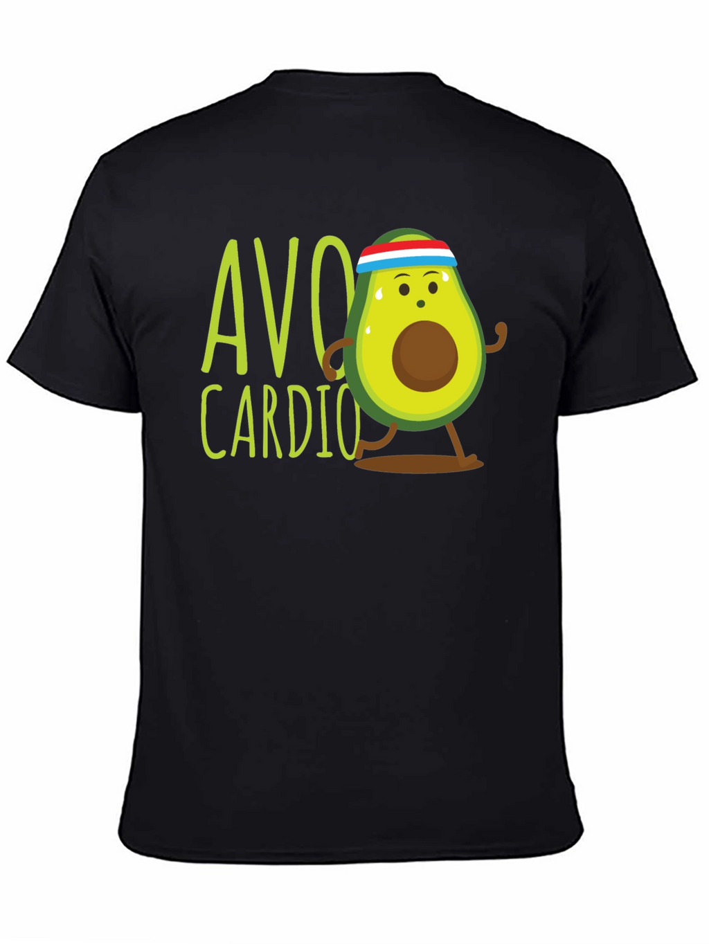 Avo Cardio Graphic Tee - Black