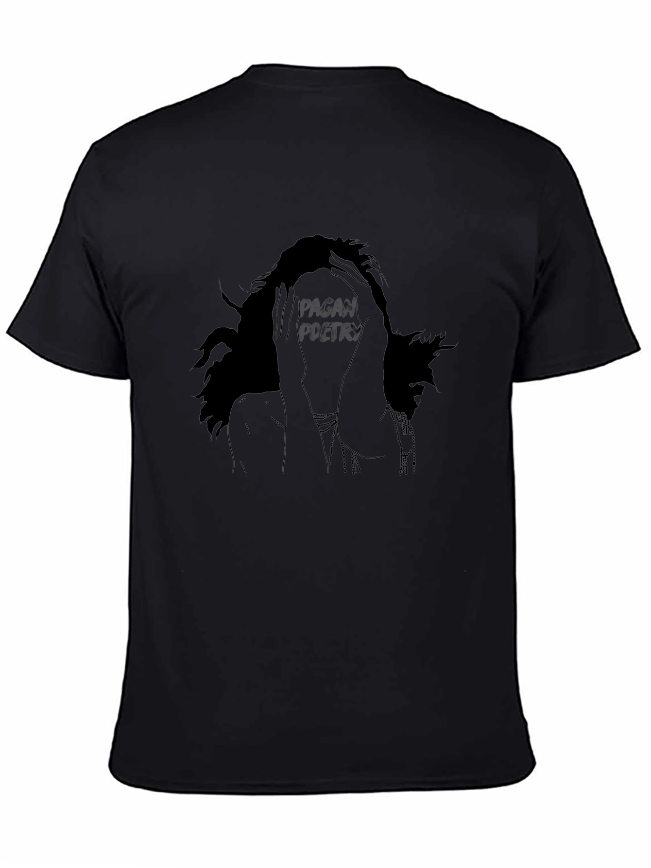 Pagan Poetry Graphic Tee - Soft Black Unisex T-Shirt