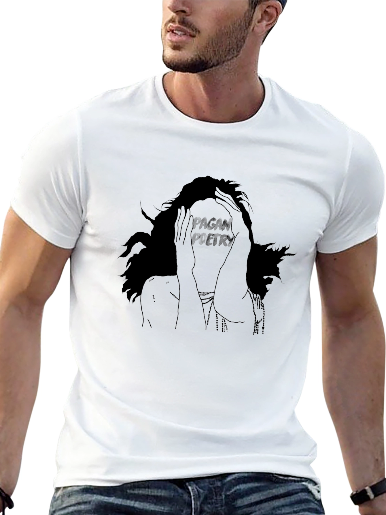Pagan Poetry Graphic Tee - Soft Black Unisex T-Shirt