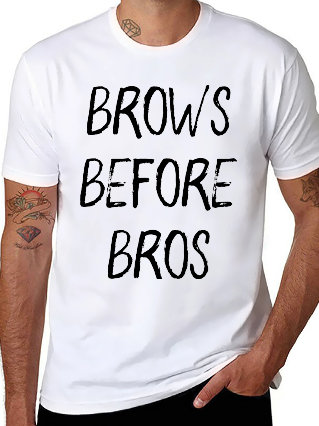 Brows Before Bros T-Shirt
