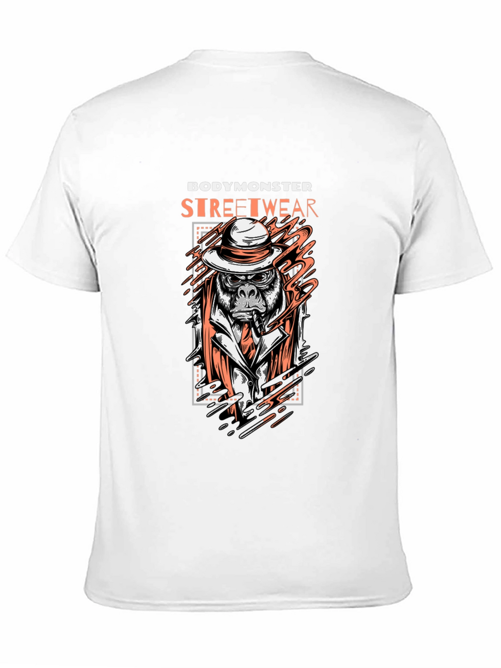 BodyMonster Streetwear Gorilla Graphic T-Shirt