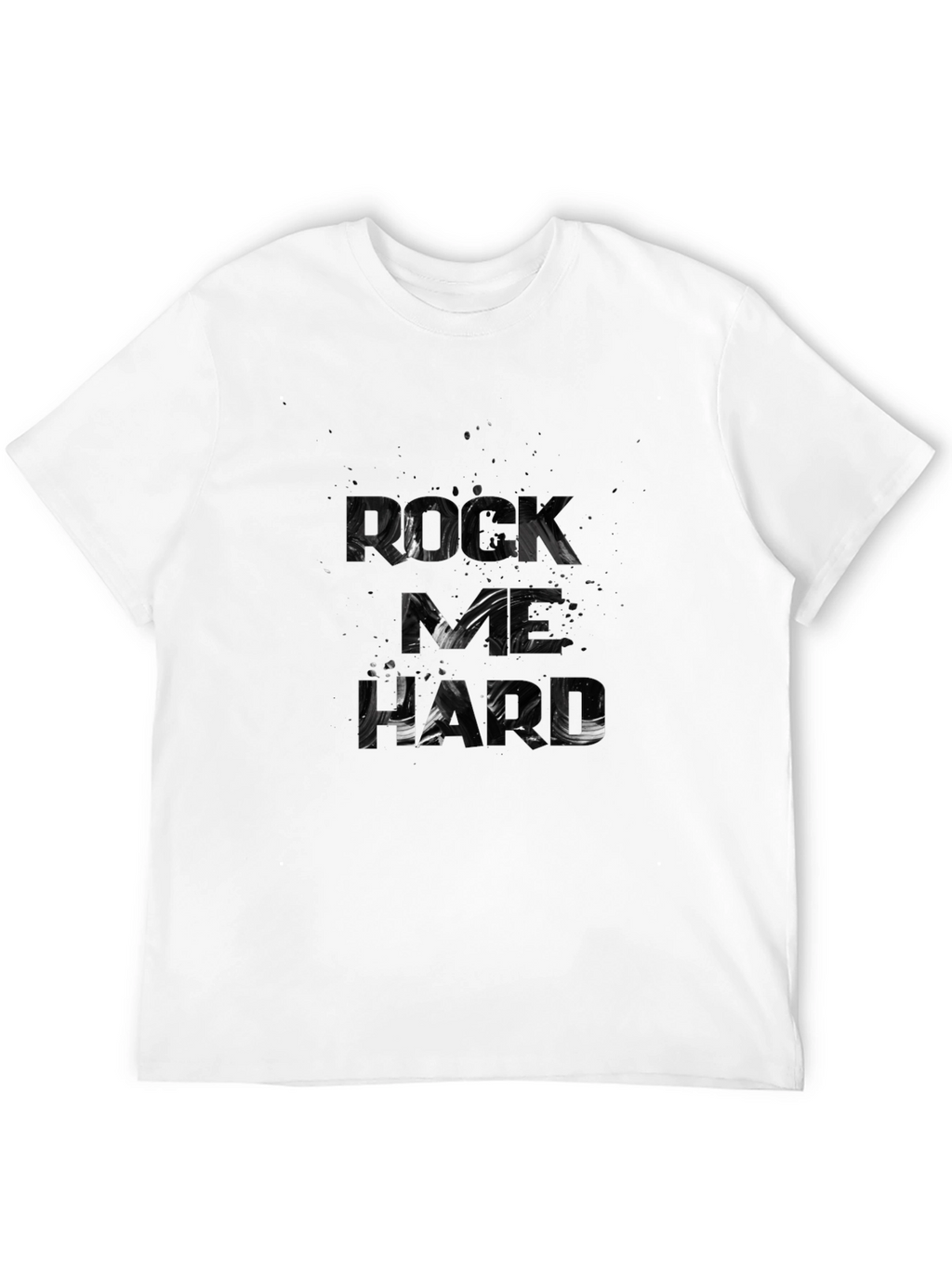 Rock As Hard Black T-Shirt