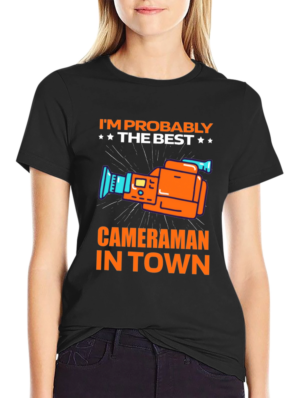 Best Cameraman in Town T-Shirt