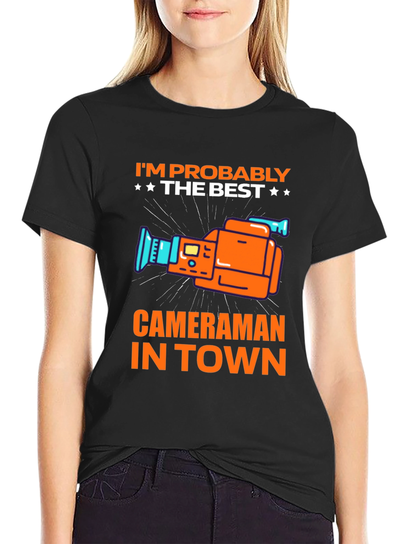 Best Cameraman in Town T-Shirt