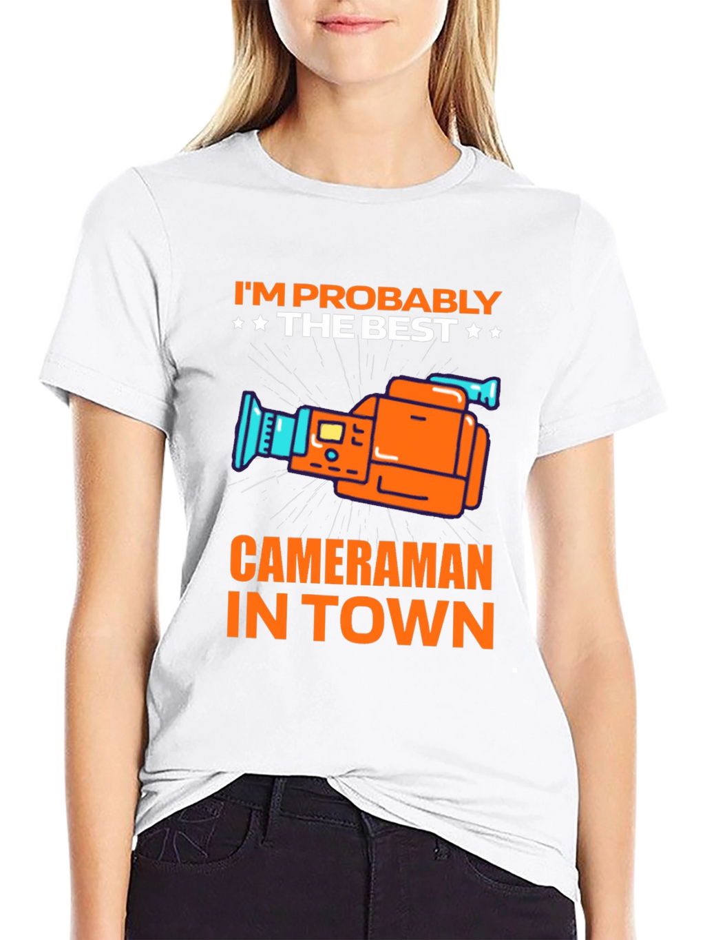 Best Cameraman in Town T-Shirt