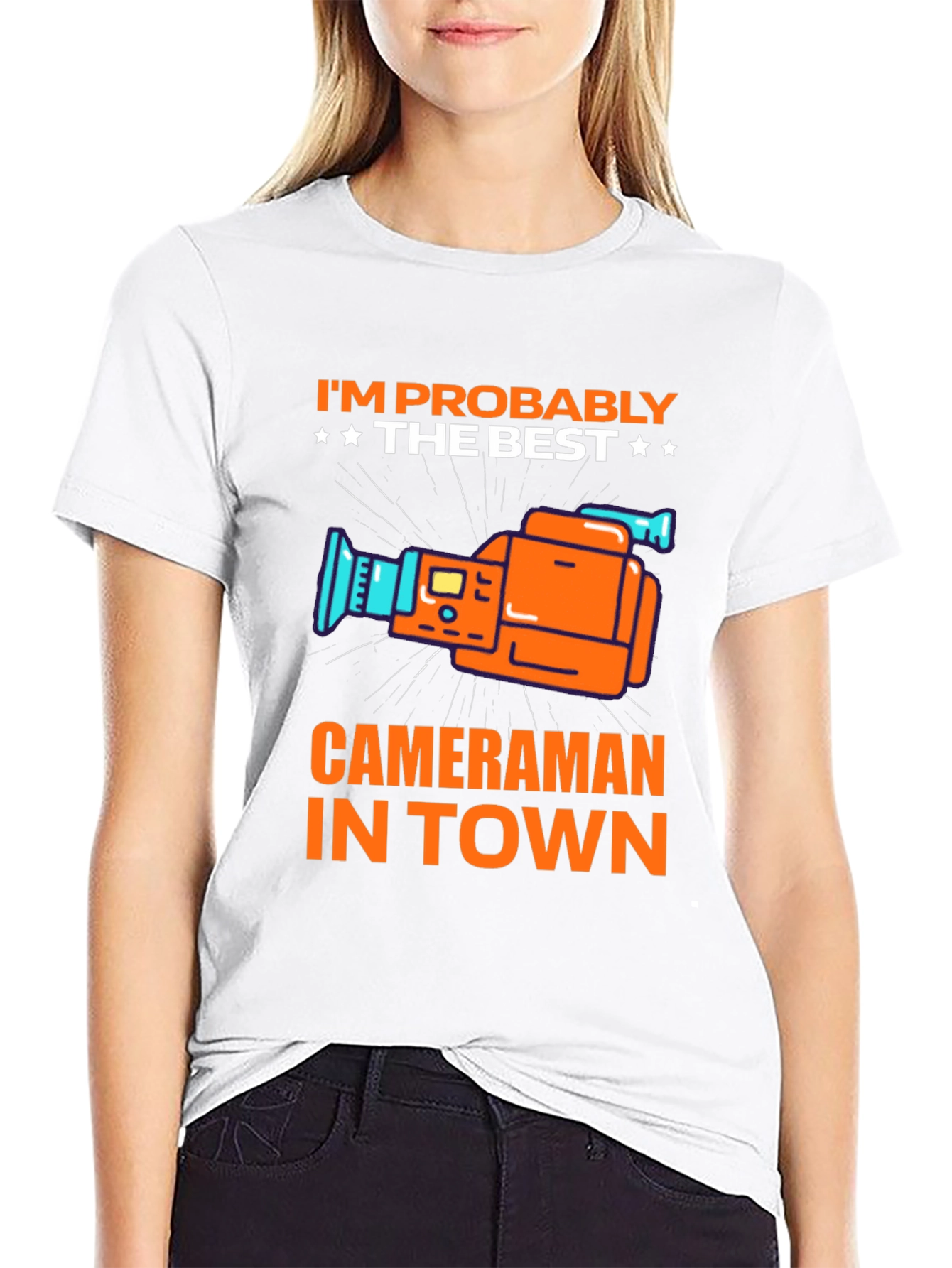 Best Cameraman in Town T-Shirt